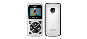 EVOLVEO Mobilní telefon pro seniory EasyPhone ID, bílá