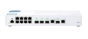 QNAP switch QSW-M408-2C (8xGbE,2xSFP+,2x10GbE/SFP+combo)