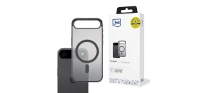3mk ochranný kryt Frosty MagCase Black pro Apple iPhone Air