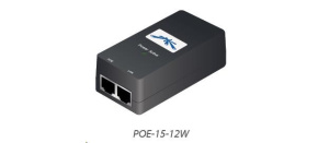 UBNT POE-15-12W [PoE adaptér 15V/0,8A (12W), vč. napájecího kabelu]