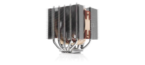 NOCTUA Chladič CPU NH-D12L, 1x 120mm, LGA1851, AM5, hnědá/stříbrná