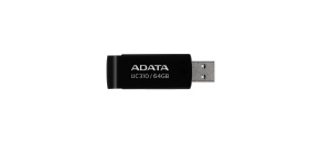 ADATA Flash Disk 64GB UC310, USB 3.2, černá