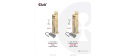 Club3D Aktivní adaptér USB-C na DVI-D Dual Link 4K30Hz (HDCP OFF) – pro Apple Cinema Display