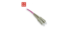 LYNX duplexní patch kabel MM, OM4, SC/SC, 50/125µm, 3m