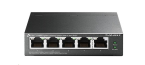 TP-Link switch TL-SG1005LP (5xGbE, 4xPoE+, 40W, fanless) TP-Link switch TL-SG1005LP (5xGbE, 4xPoE+, 40W, fanless)