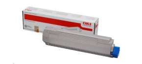 OKI Černá toner do 861<>br>  <b>Kapacita:</b> 9 500 str. při 5% krytí.