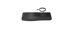 HP 480 Comfort Wired Keyboard - drátová ergonomická klávesnice CZ/SK