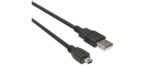 PREMIUMCORD Kabel USB 2.0 A-Mini B (5pin) propojovací 0,2m