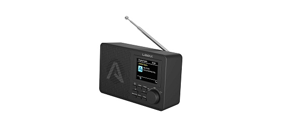 LAMAX RadioVox1 DAB - Přenosné DAB+ rádio s FM tunerem a Bluetooth