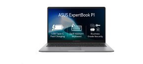 ASUS NTB ExpertBook P1 (P1503CVA-S71163X), i5-13420H, 15.6" FHD, 16GB, 512GB SSD, UHD, W11 Pro, Misty Grey