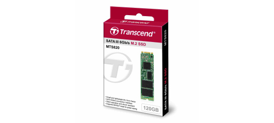 TRANSCEND SSD MTS820 120GB, M.2 2280, SATA III 6Gb/s, TLC, bulk