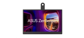 ASUS LCD ZenScreen MB169CK, 15.6" FHD, 250nits, 60Hz, 5ms, USB-C, Mini HDMI, Black