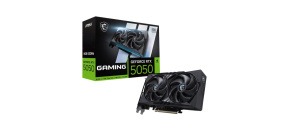 MSI VGA NVIDIA GeForce RTX 5050 8G GAMING OC, RTX 5050, 8GB GDDR6, 3xDP, 1xHDMI
