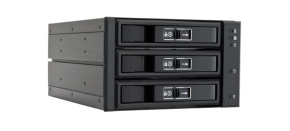 CHIEFTEC SATA/SAS Backplane CBP-2131SAS, 2 x 5.25" bays for 3 SAS/S-ATA HDDs, Hot-Swap, full aluminium