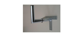 Držák antény na zeď, tvar T, galvanický zinek, délka 35cm