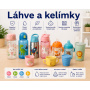 Láhve a kelímky