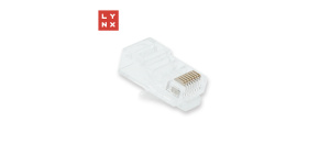 LYNX konektor UTP Cat5e, 50µ, 100ks