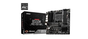 BAZAR - MSI MB Sc AM4 B550M PRO-VDH WIFI, AMD B550, 4xDDR4, VGA, mATX - Po opravě (Bez příšlušenství)