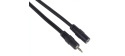 PremiumCord Kabel prodlužovací Jack 2.5mm- Jack 2.5mm M/F 2m