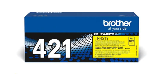 BROTHER Toner TN-421Y pro HL-L8260CDW/HL-L8360CDW/DCP-L8410CDW, 1.800 stran, Yellow