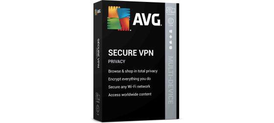 _Nová AVG Secure VPN pro více zařízení, na 12 měsíců