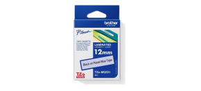 BROTHER Originální kazeta s páskou Brother TZe-MQ531 - černá na pastelově modré, 12 mm BROTHER Originální kazeta s páskou Brother TZe-MQ531 - černá na pastelově modré, 12 mm