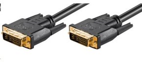 PREMIUMCORD Kabel DVI - DVI propojovací 2m (DVI-I(24+5), M/M, dual link)