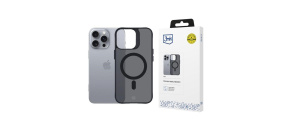 3mk ochranný kryt Smoke MagCase pro Apple iPhone 16 Pro Max 3mk ochranný kryt Smoke MagCase pro Apple iPhone 16 Pro Max