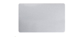 Zebra Premier card, silver