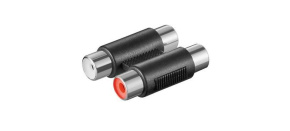 PREMIUMCORD Redukce 2x cinch / RCA Female/Female