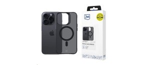 3mk ochranný kryt Smoke MagCase pro Apple iPhone 15 Pro