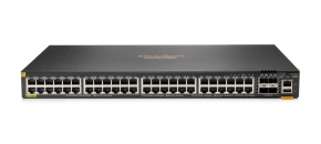 HPE Aruba Networking CX 6300F 48-port 1GbE Class 4 PoE and 4-port SFP56 Switch