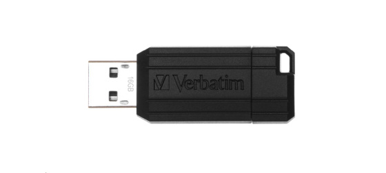 VERBATIM Flash Disk 16GB Store 'n' Go PinStripe, černá