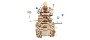 RoboTime 3D dřevěné mechanické puzzle Planetárium