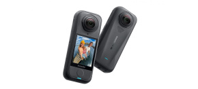 Insta360 X4 Air Standard Bundle akční kamera, Černá, 8K/30fps, 4K/ až 60fps, 6osý gyroskop, 360°, Active HDR, vodotěsná