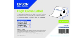 Epson High Gloss Labels, Continuous, Paper, 51mm x 33m