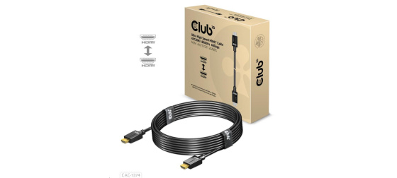 Club3D Kabel Ultra Rychlý HDMI™, 4K120Hz, 8K60Hz Cable 48Gbps (M/M), 28AWG, 4m