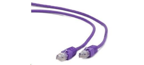 GEMBIRD kabel patchcord CAT6 stíněný FTP 0,5m, fialový
