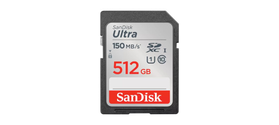 SanDisk SDXC karta Ultra 512GB (150MB/s)