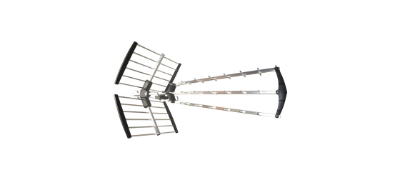 Solight venkovní DVB-T anténa, 17dB, UHF, 21. - 60. kanál, LTE/4G filtr