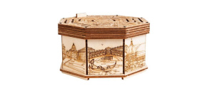 EscapeWelt Dřevěný hlavolam Secret Maze Box