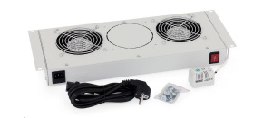 TRITON Ventilační jednotka spodní(horní) pro RBA-A6, RUA-1V-230V/30W termostat, černá