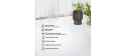 Lauben Desk Fan&Heater 2in1 600BB