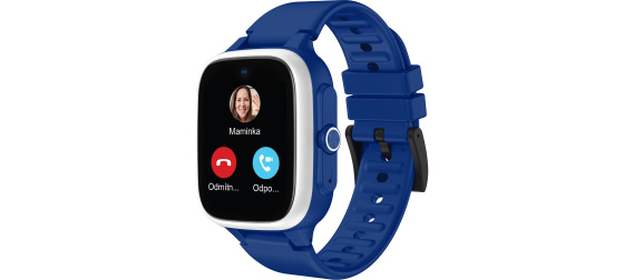 LAMAX WatchY4 Sport Blue – dětské chytré hodinky s GPS, SOS a voláním