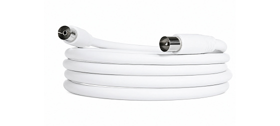 PREMIUMCORD TV kabel anténní propojovací 10m (koaxiální, M/F, 75 Ohm)