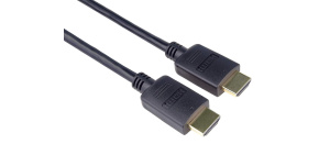 PremiumCord HDMI 2.0 High Speed + Ethernet kabel, zlacené konektory, 1m