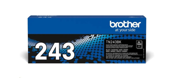 BROTHER Toner TN-243BK - PRO HLL3210 HLL3270 DCPL3510 DCPL3550 MFCL3730 MFCL3770 - cca 1000stran