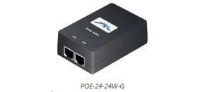 UBNT POE-24-24W-G [Gigabit PoE adaptér, 24V/1A (24W), vč. napájecího kabelu]