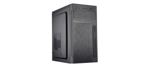 EUROCASE skříň ML M6-505B, Midi Tower, 1xUSB-C, 2x USB 3.0, 2x audio, bez zdroje