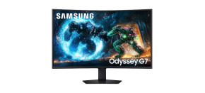 SAMSUNG MT LED LCD Monitor 37" (G75F) - Prohnutý, VA, 4K UHD, 1ms, 165hz, DP, HDMI